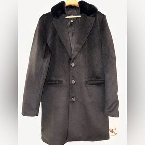 This jacket is from Forever 21.  Size L